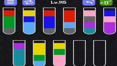 Water colour sort level 115