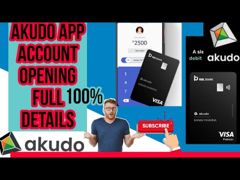 Akudo Debit Card App New Account Opening 2021 Ytanand20k Akudodebitcard Akudo App Debitcard