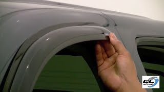 PERFLEX Set Wind Deflectors Rain Protectors Window Side Winddeflectors for Truck LF Decoration Accessories