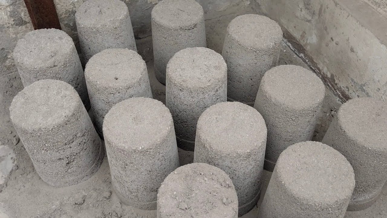 Asmr - New Gritty All texture mix texture Cylinder Shape full dry floor Crumbling 