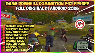 Game Downhill Domination PS2 PPSSPP Android Offline Ukuran Kecil Terbaru 2026