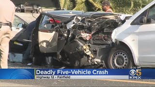 Multi-vehicle fatal accident closes all ...