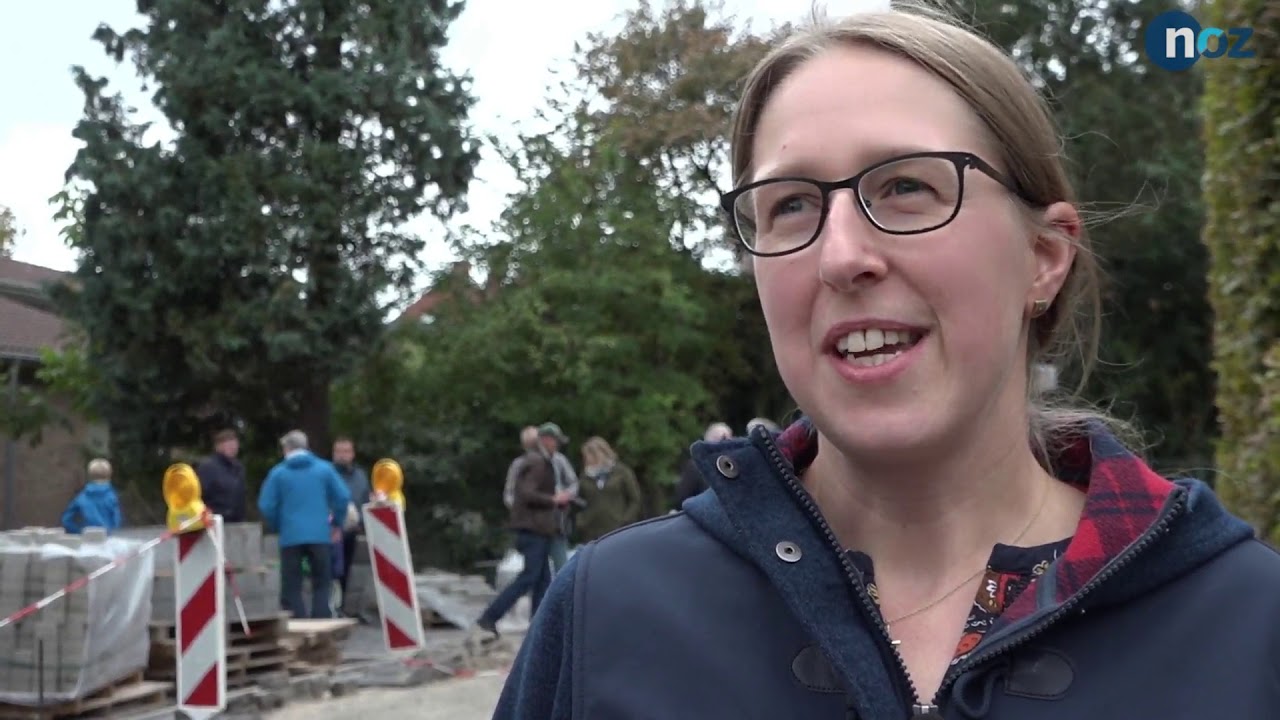 Entsteht in Lingen derzeit der schmalste Bürgersteig Deutschlands?