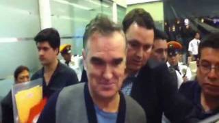 Morrissey, Aeropuerto Internacional de la Ciudad de México 06/12/11