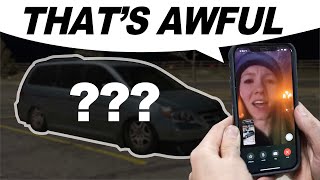 SHE HATES THAT I DID THIS... | SLAMMING the MAN VAN on Coilovers!