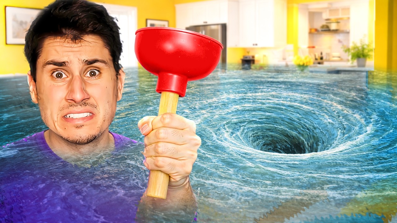 Unclogging My Flooded House!