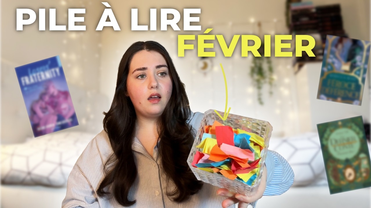On pioche ce que je vais LIRE en FÉVRIER🫙✨ (pile à lire février)