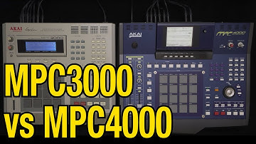 Akai MPC3000 versus MPC4000 Sound Comparison Shoot Out