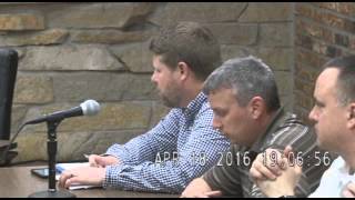 Morton, IL Village Board Meeting - April 18, 2016