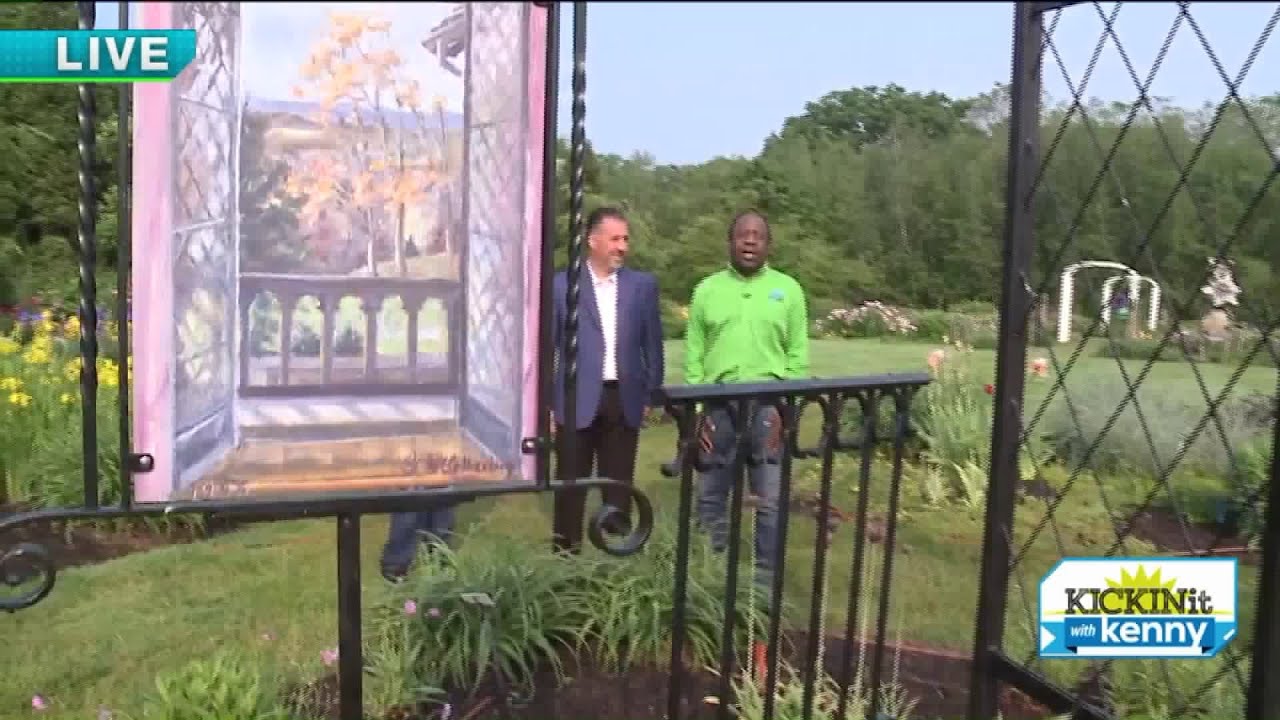 Stan Hywet Hall fuses gardens + metal into special outdoor exhibit