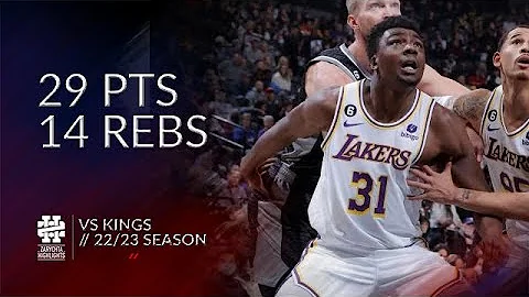 Thomas Bryant 29 pts 14 rebs vs Kings 22/23 season