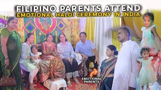 EMOTIONAL INDIAN CEREMONY FOR THE PARENTS OF THE BRIDE ♥︎Filipino Indian Family