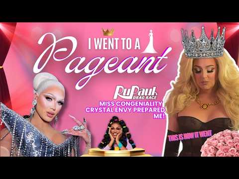 Getting pageant ready 👑 + @CrystalEnvy transforms me✨