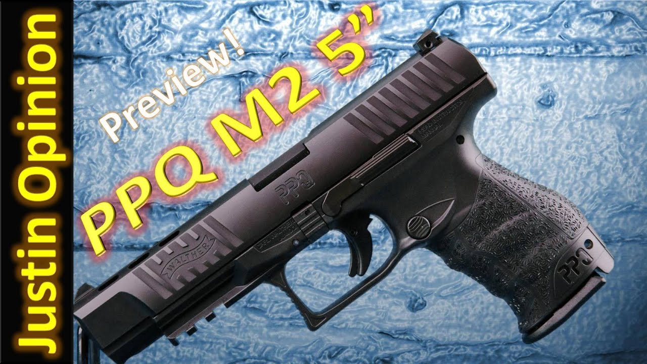 Walther PPQ 5inch Preview for the GunsAmerica review by Justin Opinion YouTube