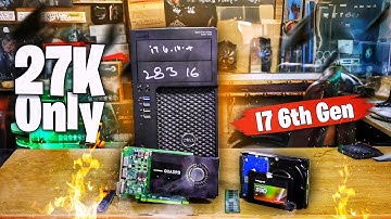 Best performance gaming pc build | I7 6th gen Machine under 30k | Best low budget gaming pc |