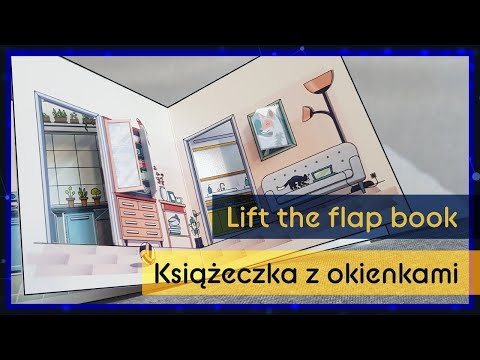 DIY Książeczka z okienkami dla maluszków | DIY Lift the flap book for little ones