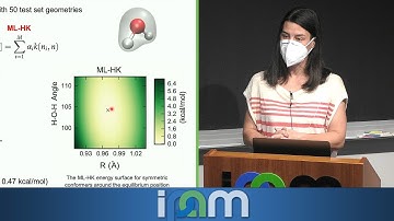 Leslie Vogt-Maranto - Molecular Electron Densities via Machine Learning - IPAM at UCLA