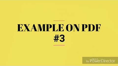 How to find cdf from pdf| 1.4 | probability and statistics | Engineering mathematics