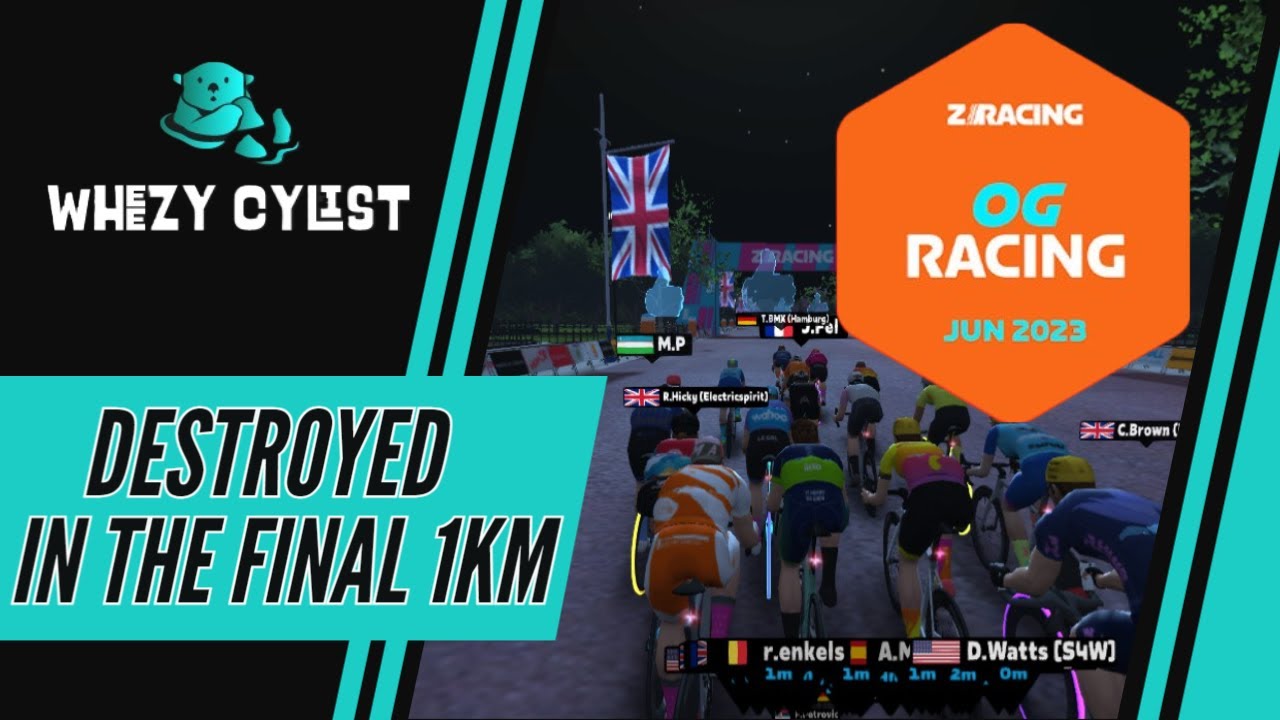 Og Racing Invade How I Lost the Race, Zwift OG Racing Stage 2 : London Classique - YouTube