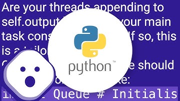 Python - Threading and a While True Loop