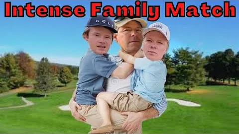 Family 1v1v1 with my Dad and Brother.