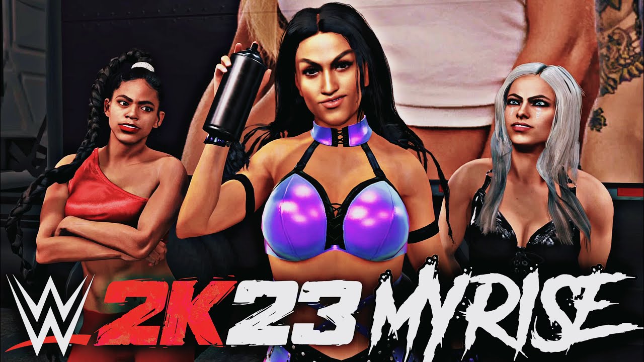 EMBRACE THE FUTURE! — WWE 2K23 Female MyRISE [24] YouTube