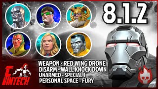 Act 8.1.2 Weapon - Red Wing Drone Path War Machine Boss 8.1 Itemless Exploration