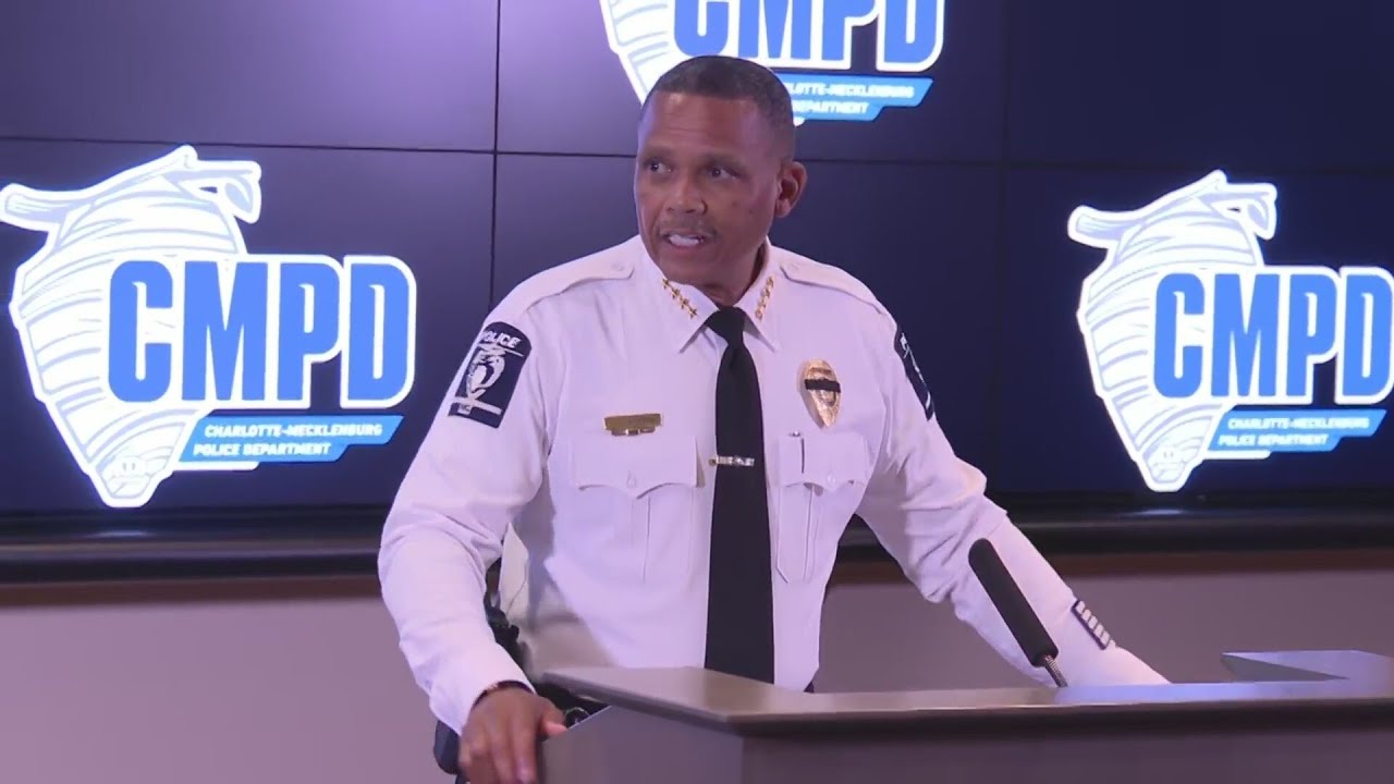 Police give updates on recent Charlotte shooting spree - YouTube