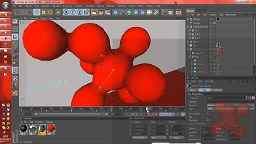 Cinema 4D Tutorial : Metaball (2/2) | zDuckyyy