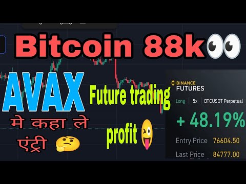 Today's Crypto market update 🚨! AVAX analysis and entry point 🤔! Bitcoin Trading 🚀