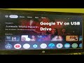 How to install Google TV on a USB drive |Watch Android google tv on any PC using bootable usb drive