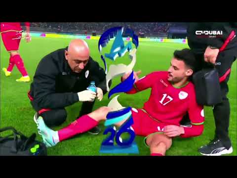 نهائي خليجي 26 عمان البحرين الشوط الثاني كاملا بتعليق المعلق سالم اليافعي