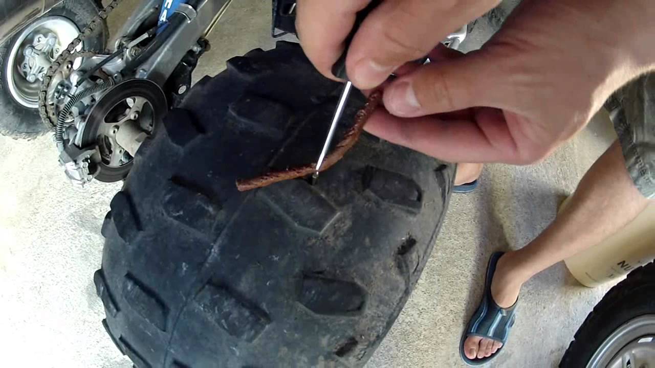 REPARER PNEU TUBELESS CREVE