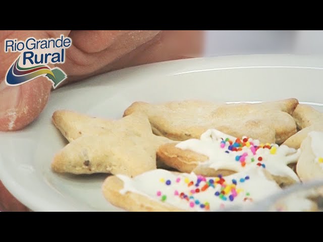 RECEITA: BISCOITO DE NATAL COM BATATA CARÁ PROGRAMA RIO GRANDE RURAL
