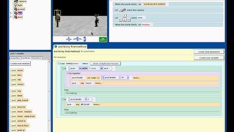 Alice Tutorial #1: Making an enemy hunt you & Making A Character have Health!