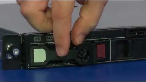 HPE Proliant DL20 Gen9 server Replacement HDD hot plug