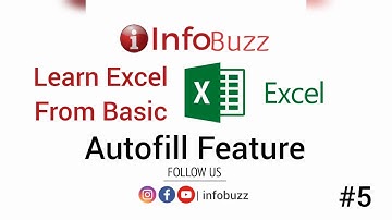 MS Excel: How to use AutoFill Feature