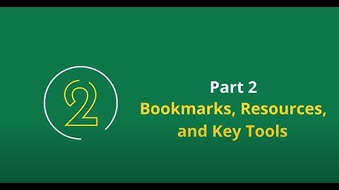 Using the New Reading List Service Part 2: Bookmarks, Resources and Key Tools