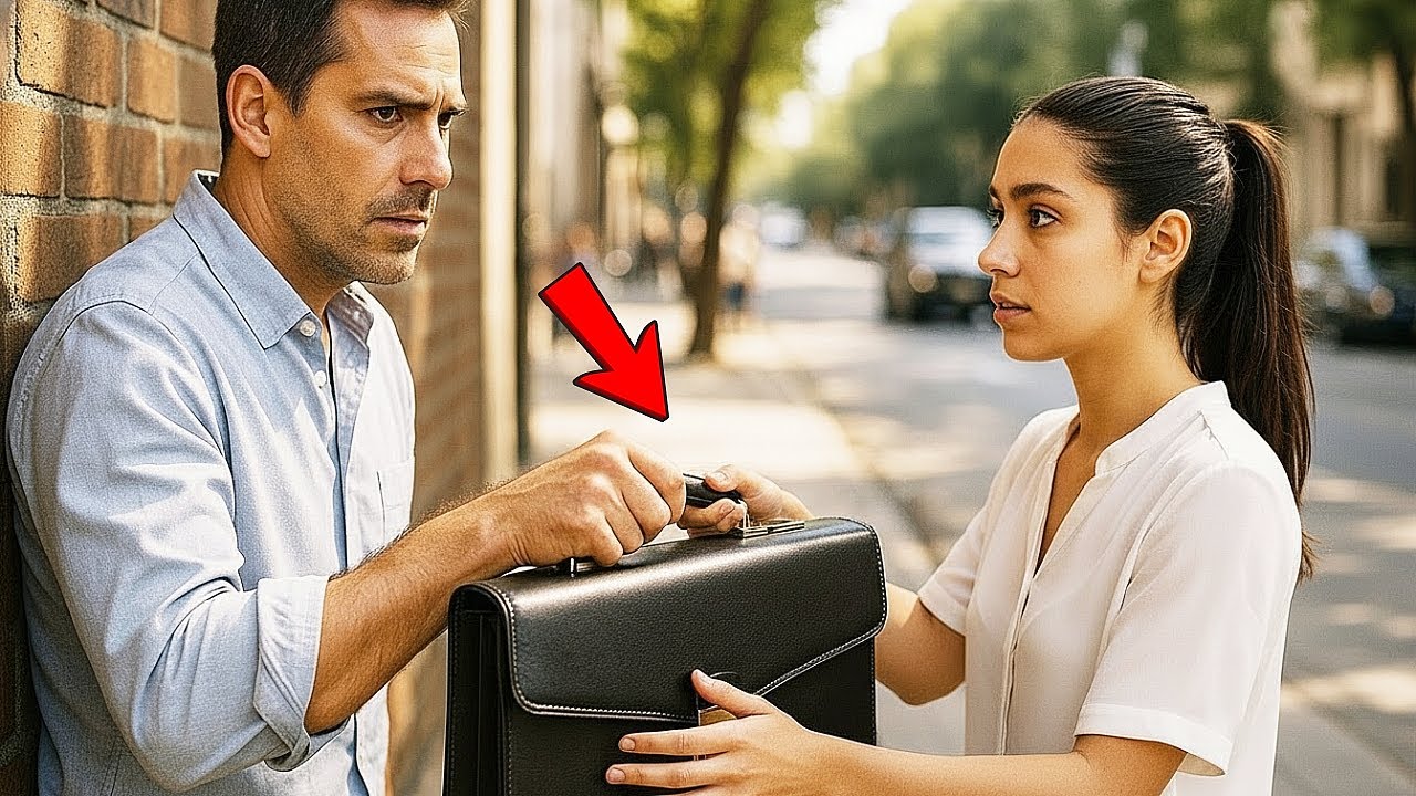 SUL PUNTO DI MORIRE, UN MILIONARIO CONSEGNA UNA VALIGETTA A UNA RAGAZZA E DICE: ‘CORRI!’ MA…