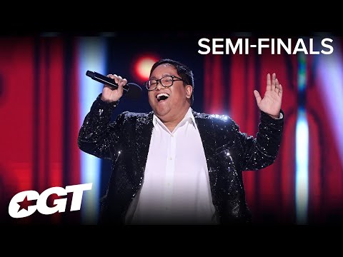 Raymond Salgado Sings A Cherished Hit Song In The Semi-Finals | Canada’s Got Talent Semi-Finals