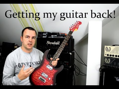 SHAMAN JPM Standard - getting (almost) my guitar back! UNBOXING & SPEC TALK @axeljuengst2522