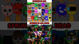 SPRUNKI IN JAIL vs SPRUNKI IN JAIL DEAD #sprunki #gameplay #games #roblox
