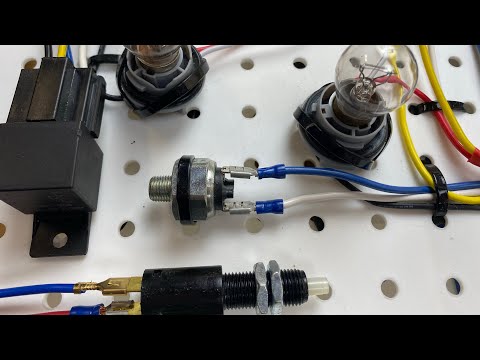 How to Wire TWO Different Types of Brake Light Switches - Hydraulic and Brake Pedal Plunger Style