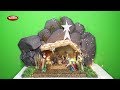 How to Make Easy Christmas Crib in Tamil - DIY Nativity Scene | CHRISTMAS CRIB MAKING | Type -2