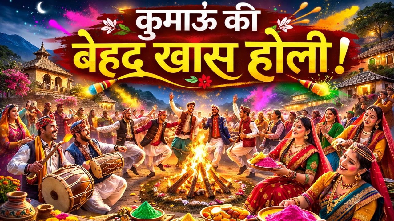 Kumaoni Holi | कुमाऊं की बेहद खास होली | Uttarakhand Culture | Holi Festival in India