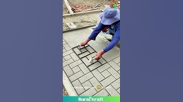 These Concrete Molds are My New DIY Obsession! 🤩 Patio Goals on a Budget! #oddlysatisfying