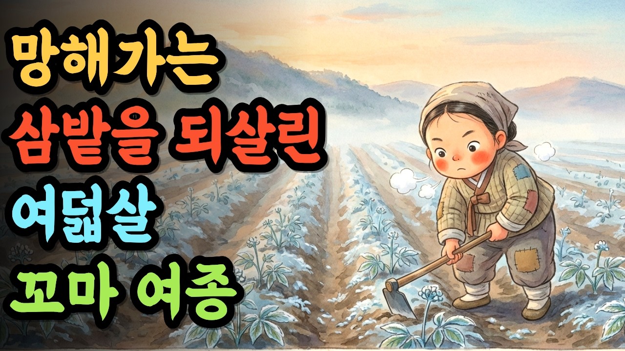 닷 냥에 팔려온 여덟 살 계집종, 불타는 삼밭에서 목숨 걸고 꺼낸 것의 정체 | 야담 옛날이야기 오디오북 전설 민담