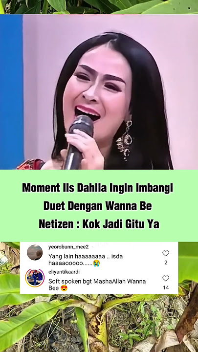 isdahlia ajak duet wanna bee nyanyi hindia,,apa yang terjadi ??