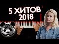 5 HITS of 2018 ON PIANO