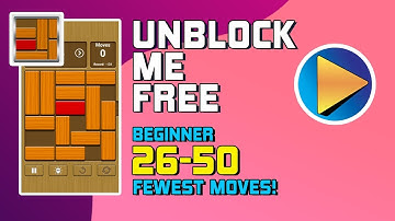 Unblock Me FREE Beginner Levels 26 to 50 Walkthrough [100% Perfect!]